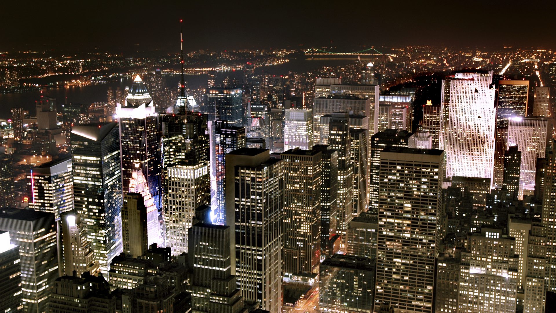 NYC Night Cityscape