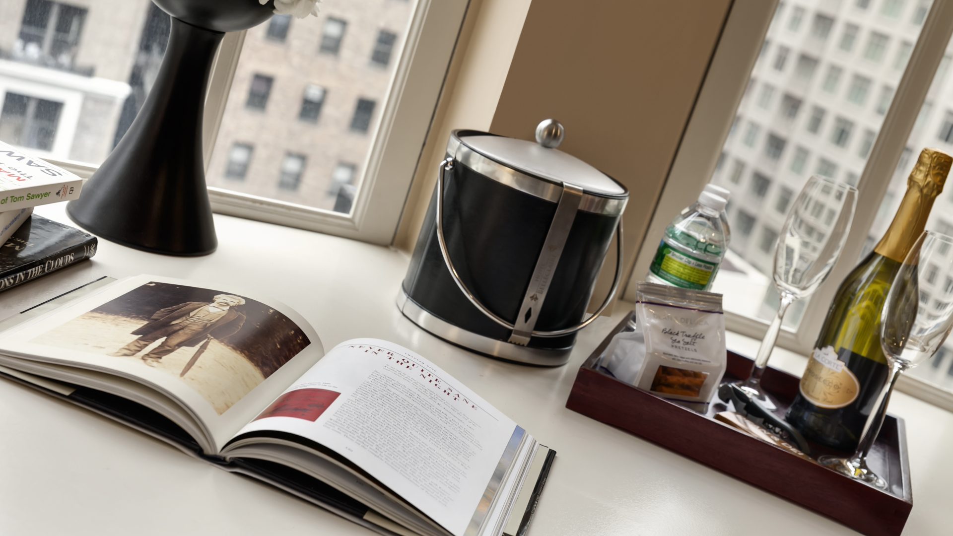 Hotel Belleclaire Champagne VIP Amenities